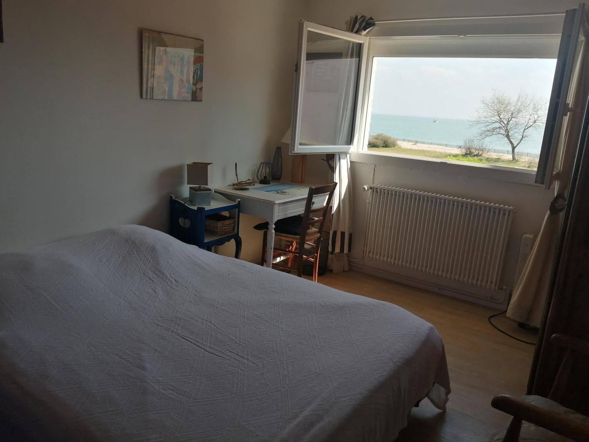 Maison Face A La Mer Rivedoux Plage Bagian luar foto